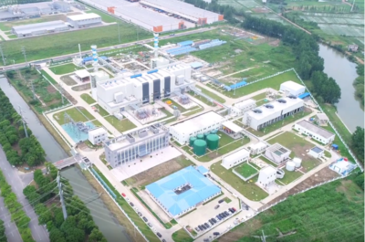中國能建廣東火電承建的中電常熟燃機熱電聯產項目第一套機組商運